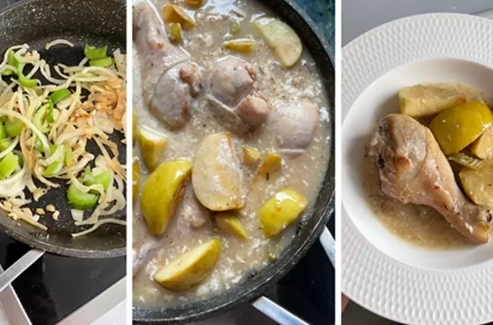 Куриная сковорода - и рецепт и посуда!