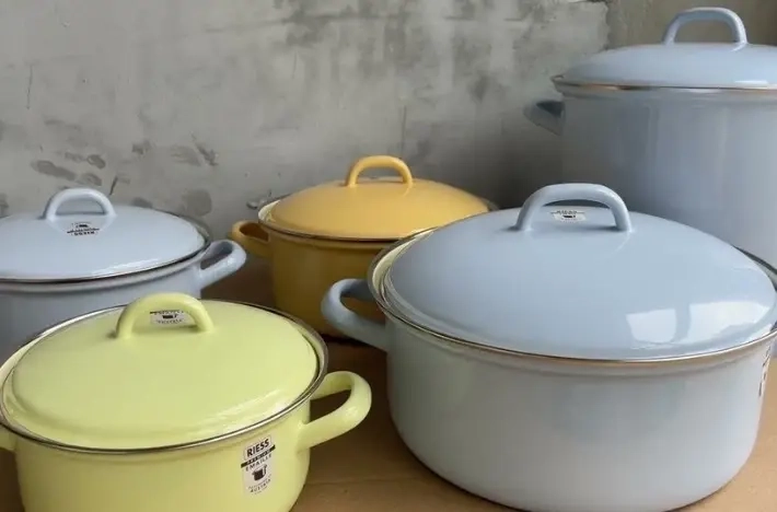 Распродажа эмалированной посуды Riess