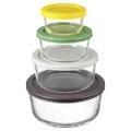 Наборы стеклянных контейнеров с крышками