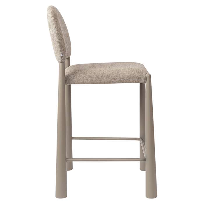 Стул полубарный freddi, рогожка, жемчужно-серый Bergenson Bjorn BB0000921