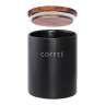 Банка керамическая для хранения кофе, 650 мл, черная Smart Solutions SS0000268
