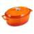 Утятница LAVA 23х29 см, 4,7 л, чугун, оранжевая LV O TC 29 EDT K2 Orange