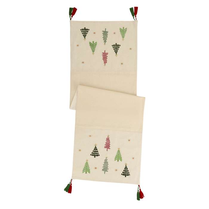 Дорожка на стол frozen pines из коллекции new year essential, 45х150 см Tkano TK25-TR0011