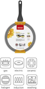 Сковорода с антипригарным покрытием (26 см) Grania NADOBA 728117
