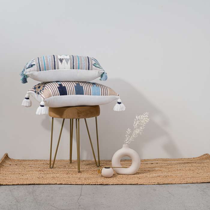 Чехол на подушку с этническим орнаментом TKANO TK18-CC0002