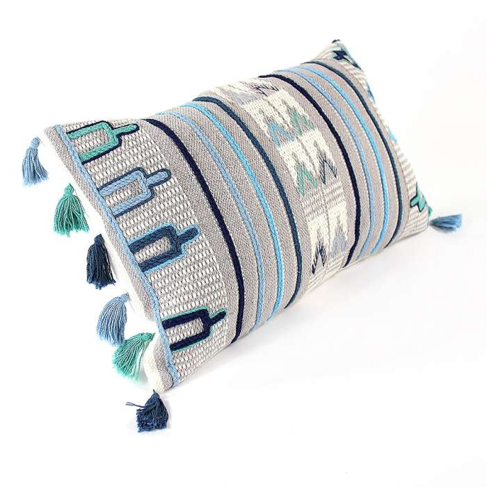 Чехол на подушку с этническим орнаментом TKANO TK18-CC0002