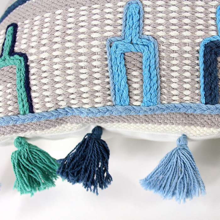 Чехол на подушку с этническим орнаментом TKANO TK18-CC0002