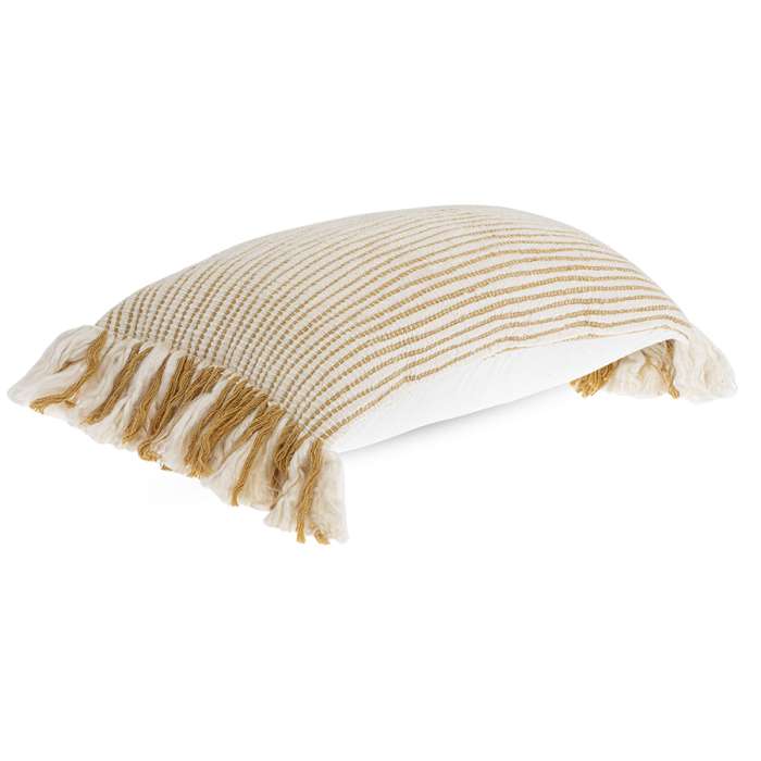 Чехол на подушку горчичного цвета clouds из коллекции ethnic, 35х60 см Tkano TK23-CC0002