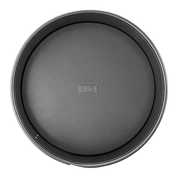 Форма для выпечки круглая разъемная Home Baking 26x9 см, сталь углеродистая, серая WO HOME WO1024