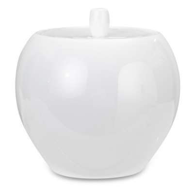 Сахарница Narumi Белый декор 430 мл, фарфор костяной