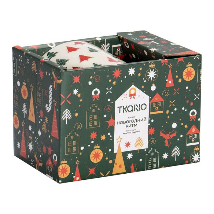 Кружка Новогодний ритм из коллекции new year essential, 345мл Tkano TK26-NY_CU0003