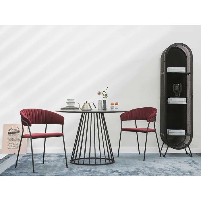 Стол обеденный tyra, D110 см, черный Bergenson Bjorn BB0000119