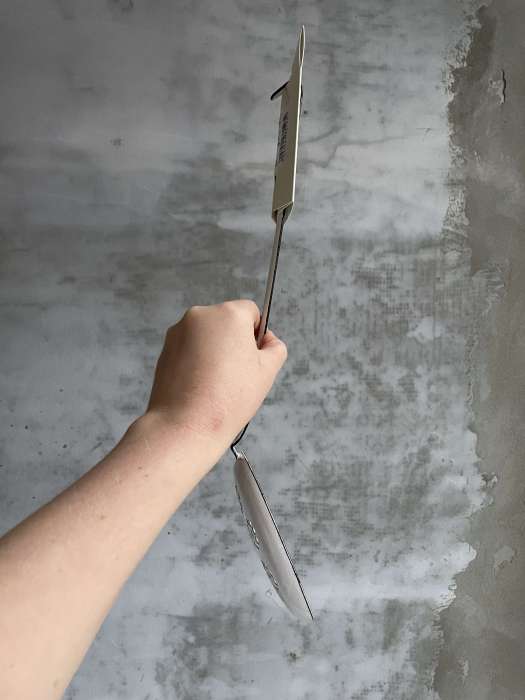 Шумовка плоская 12 см, белый, WEISS RIESS 0542-033