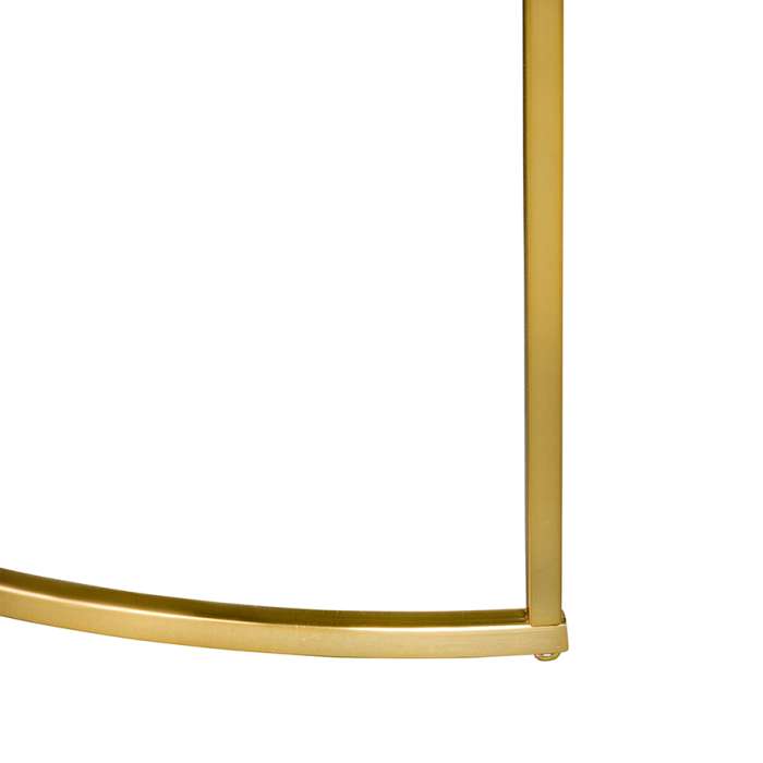 Набор из 2-х журнальных столиков hans, D60 см и D80 см, черный мрамор Bergenson Bjorn TAI-HN-TBL-BRMRB-BK-80-60