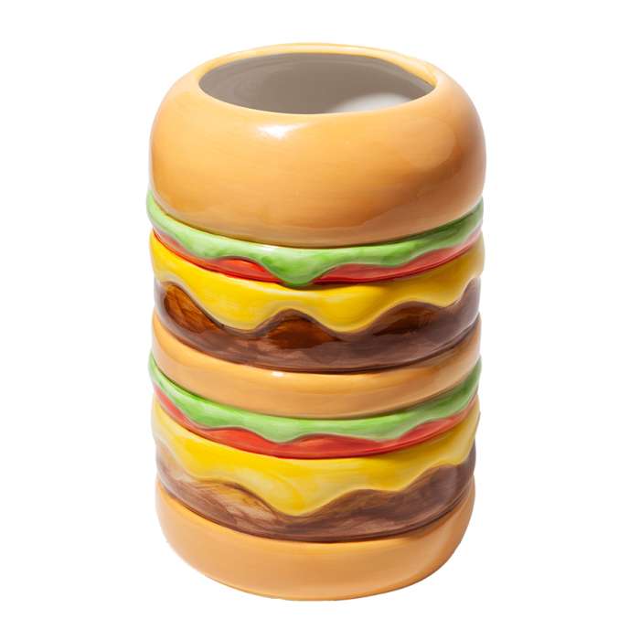 Ваза для цветов fast food, burger, 18 см DOIY DYVASFFBU
