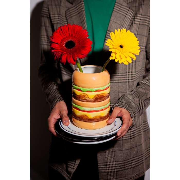 Ваза для цветов fast food, burger, 18 см DOIY DYVASFFBU
