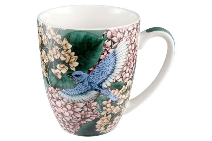 Сервиз обеденный, 4 перс, 16 пр, фарфор P, бело-синий, Гортензия, Reminisce MAXWELL & WILLIAMS MW413-YD0125