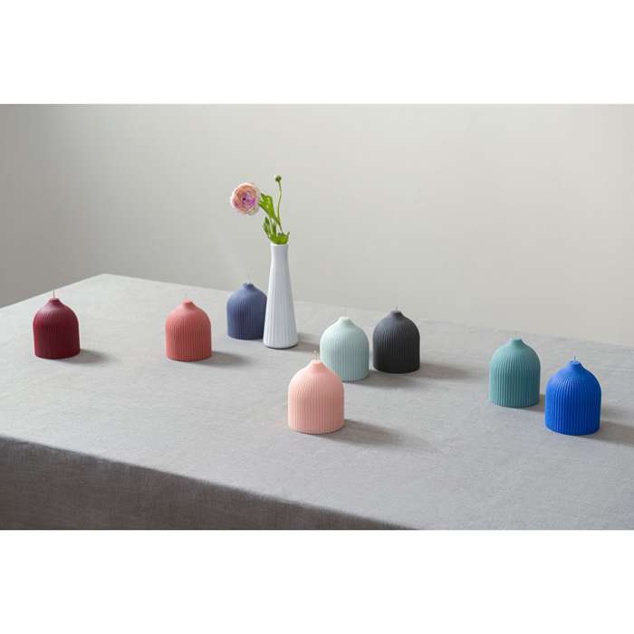 Свеча декоративная бордового цвета из коллекции edge, 10,5см Tkano TK22-CND0019