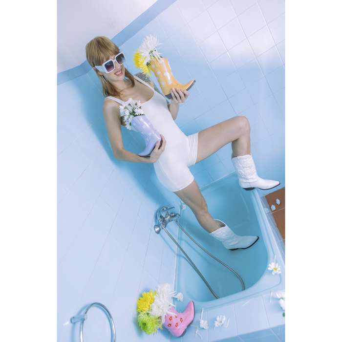 Ваза для цветов rodeo, 22,5 см, лиловая DOIY DYVASROCBL