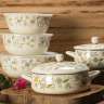 Набор из 3-х мисок эмал.с крышками Прованс EJIRY EJ-EPVTR-300