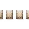 Набор стаканов для воды Dubai, янтарный, 0,3 л, 4 шт WD LIFESTYLE WD-477A