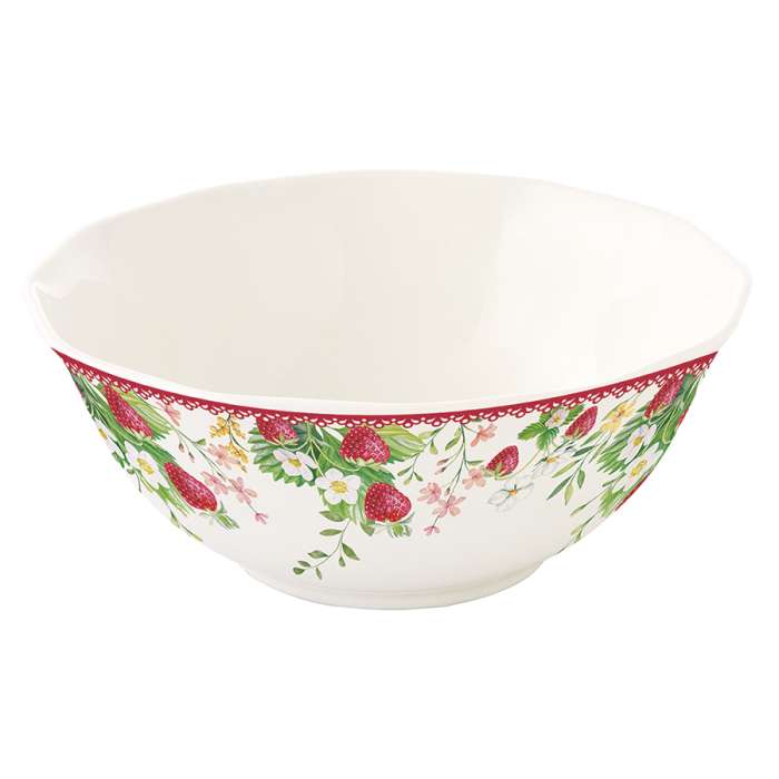Салатник jardin des fraises, D16 см Easy Life R3412/JARF