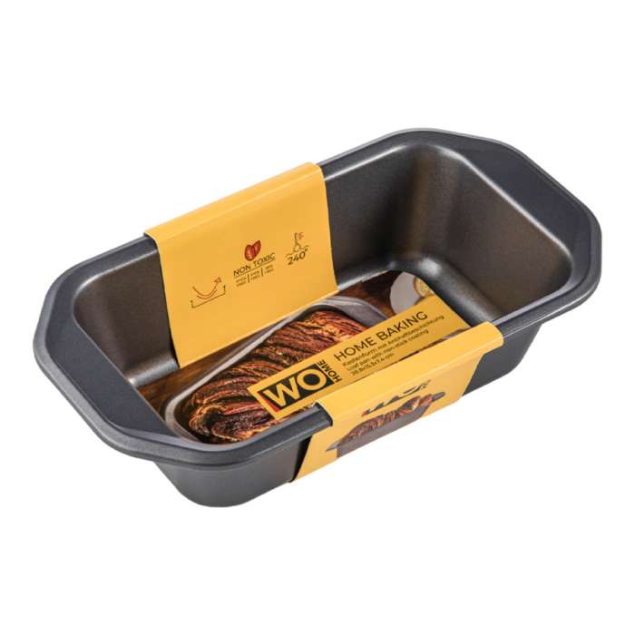 Форма для выпечки хлеба Home Baking 28,8х15,3х7,4 см, сталь углеродистая, серая WO HOME WO1020