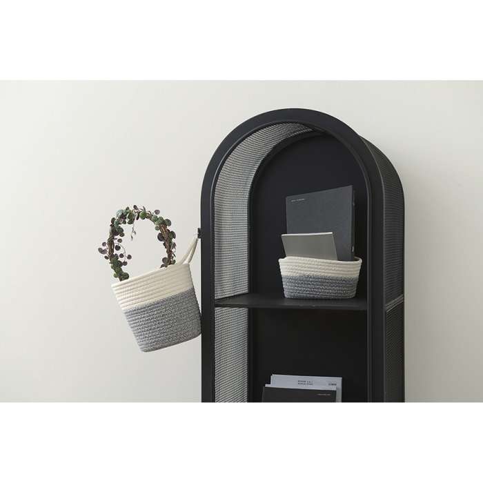 Кашпо gerd, D20х19 см, белое/светло-серое Bergenson Bjorn TL-BB-GD-CR-GR-20