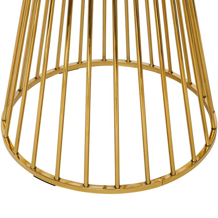 Стол обеденный tyra, D110 см, белый/золотой Bergenson Bjorn BB0000120