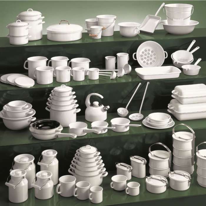 Шумовка 9 см, белый, WEISS RIESS 0310-033