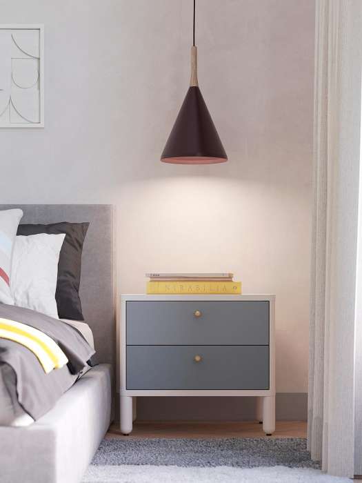 Светильник подвесной mango kart, D25х42 см, сиреневый Bergenson Bjorn BB0000453