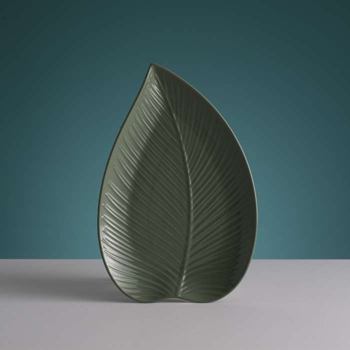 Блюдо сервировочное in the forest leaf, 20,5х31,5 см, серо-зеленое Mason Cash 2002.225