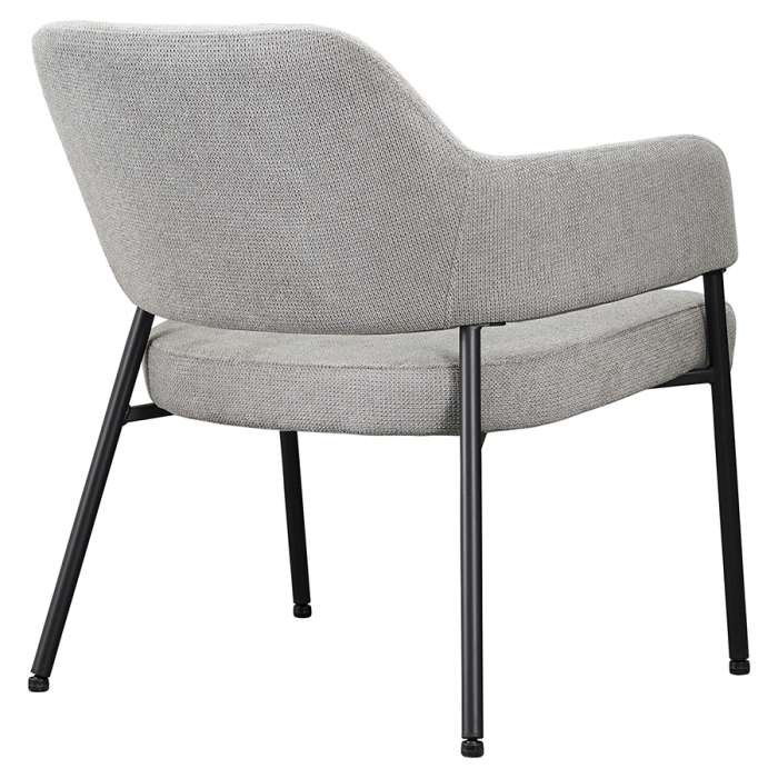 Кресло wendy, фактурный шенилл, серое Bergenson Bjorn BF-ACH-WND-CHL-GR