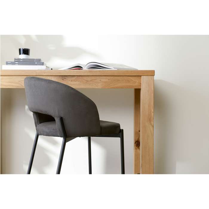 Стул барный horace, экозамша, темно-серый Bergenson Bjorn BEBA-HOOTEVINENA450