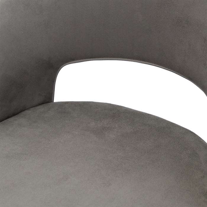 Стул барный horace, экозамша, темно-серый Bergenson Bjorn BEBA-HOOTEVINENA450