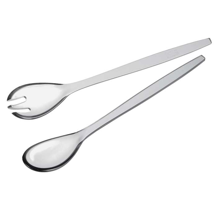 Набор ложек для салата happy hour, прозрачные, 2 шт. Guzzini 08080500