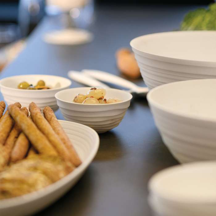 Миска Tierra 25 см бежево-розовая GUZZINI 175025158