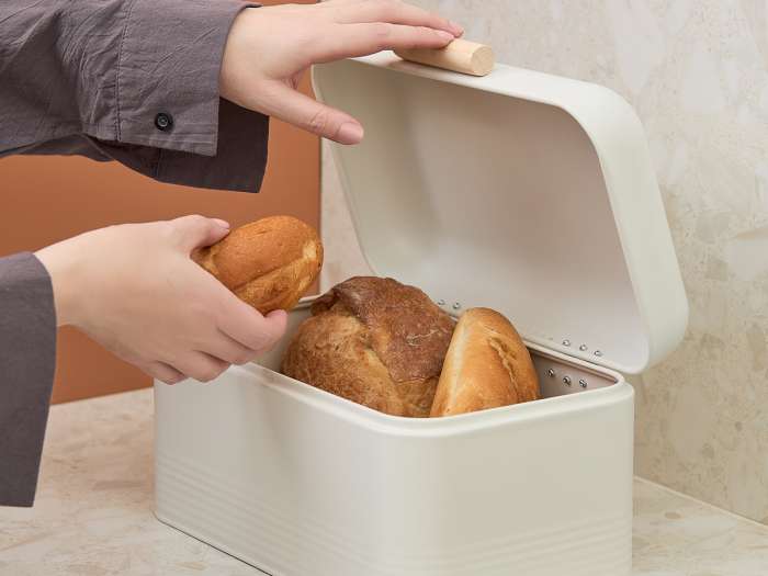 Хлебница irmel 30х20х16 см, молочная Smart Solutions SS0000301