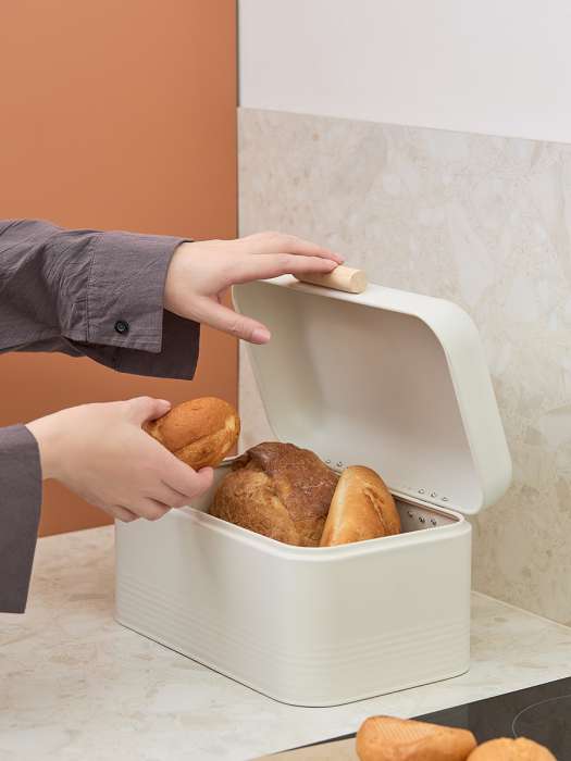 Хлебница irmel 30х20х16 см, молочная Smart Solutions SS0000301