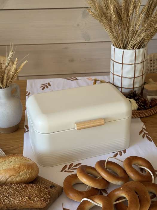 Хлебница irmel 30х20х16 см, молочная Smart Solutions SS0000301