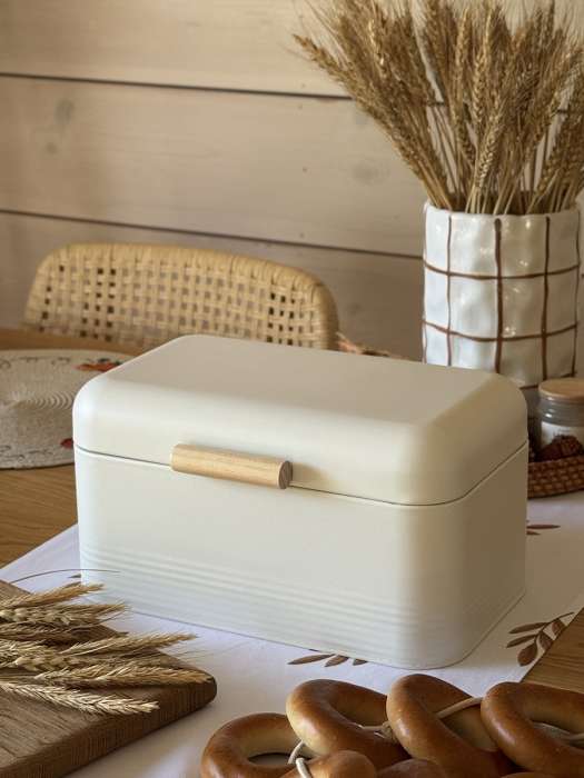 Хлебница irmel 30х20х16 см, молочная Smart Solutions SS0000301
