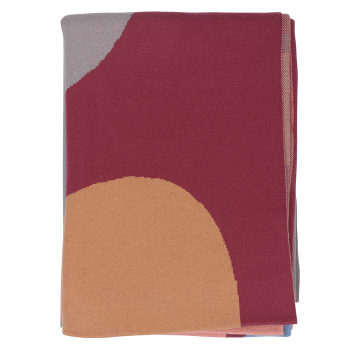 Плед из хлопка с авторским принтом из коллекции freak fruit, 130х180 см Tkano TK20-TH0003