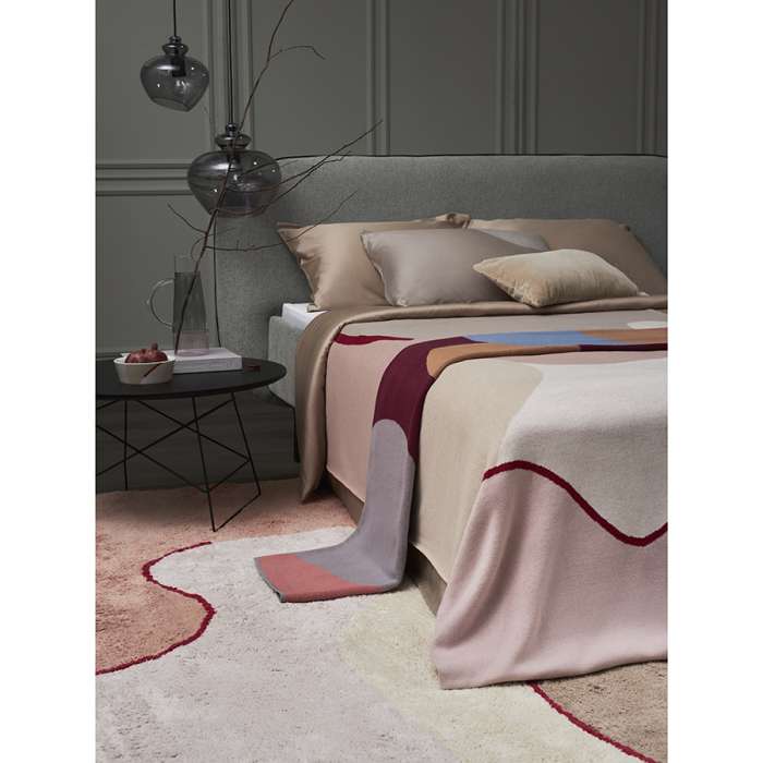 Плед из хлопка с авторским принтом из коллекции freak fruit, 130х180 см Tkano TK20-TH0003