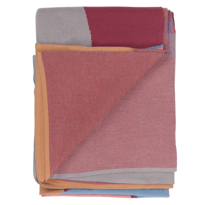 Плед из хлопка с авторским принтом из коллекции freak fruit, 130х180 см Tkano TK20-TH0003