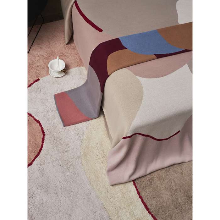 Плед из хлопка с авторским принтом из коллекции freak fruit, 130х180 см Tkano TK20-TH0003