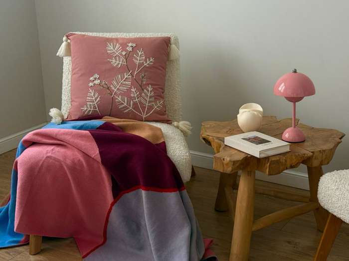 Плед из хлопка с авторским принтом из коллекции freak fruit, 130х180 см Tkano TK20-TH0003