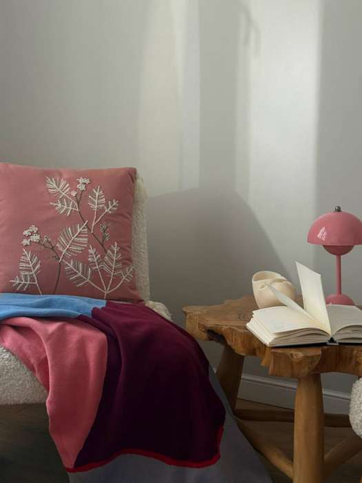 Плед из хлопка с авторским принтом из коллекции freak fruit, 130х180 см Tkano TK20-TH0003