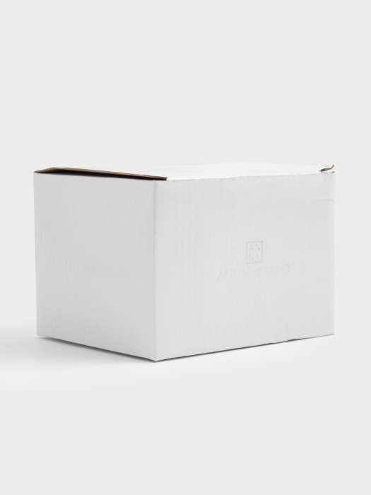 Кружка, 460 мл, керамика, бело-бордовая, Мятый эффект, Действуй, Message ANNA LAFARG ANLAF-FDW130125