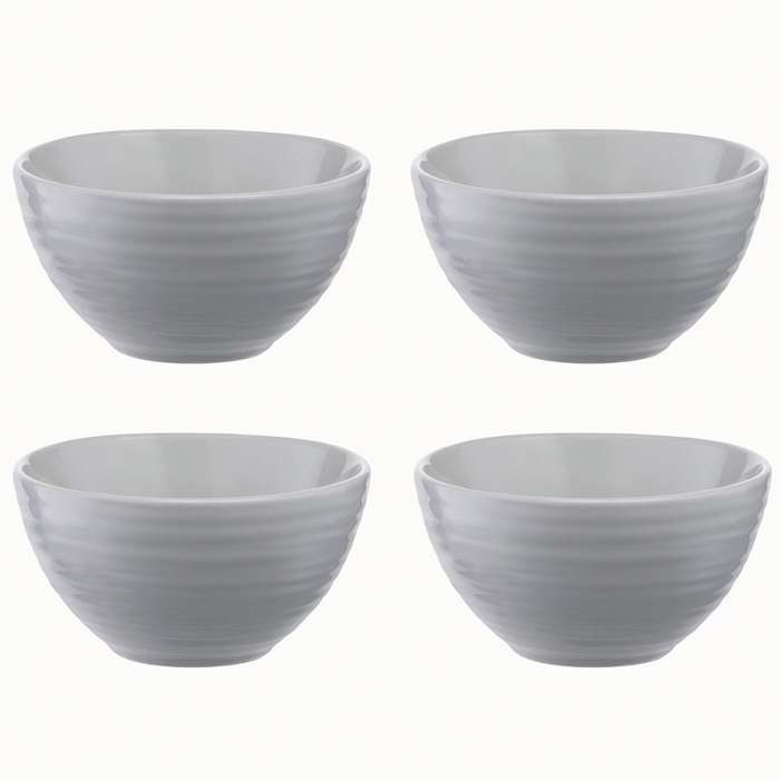 Набор пиал In The Village, 150 мл, серые, 4 шт. LIBERTY JONES LT_LJ_BWVLG_CRG_150