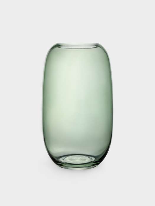 Ваза для цветов, 26 см, стекло, зеленая, Serenade ANNA LAFARG ANLAF-CHYL252
